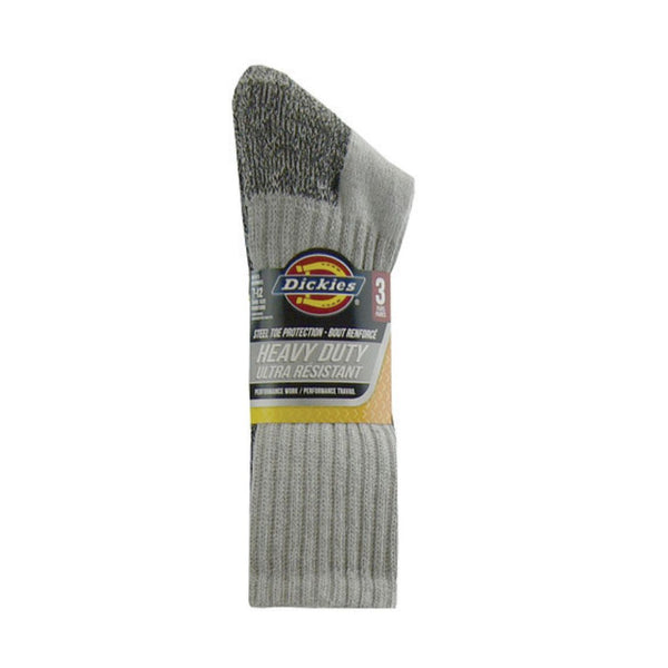 Dickies Men's Heavyweight Cotton Blend 3-Pack Socks 3264D