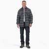 Dickies Men's Sherpa Lined Flannel Shirt TJ210 - Black/Grey