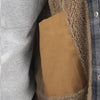 Dickies Men's Sherpa Lined Flannel Shirt TJ210 - Black/Grey