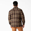 Dickies Men's Sherpa Lined Flannel Shirt TJ210 - Green & Black Plaid