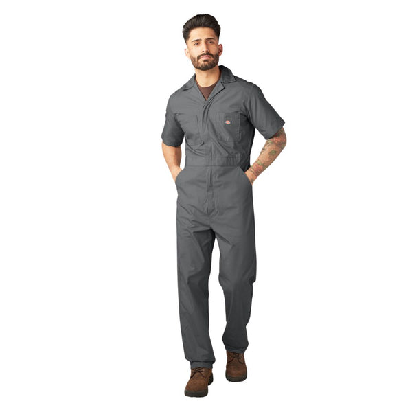 Dickies Men's Short Sleeve Coveralls D33999 - Grey