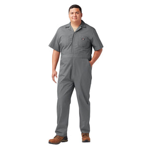 Dickies Men's Short Sleeve Coveralls D33999 - Grey