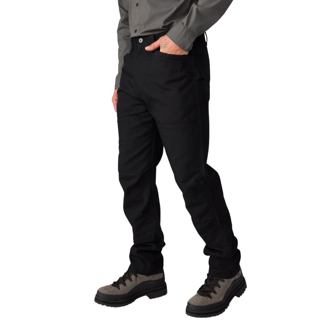 Dickies Tradebuilt Duck Canvas Double Knee Men's Work Pants A861D - Bl