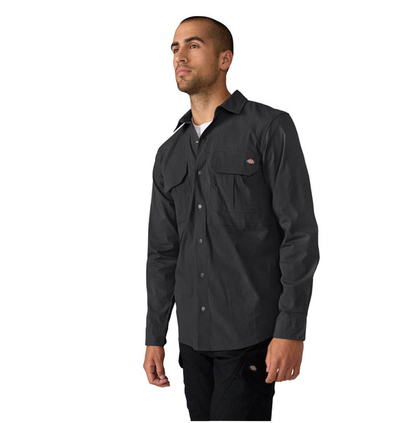 Dickies Tradebuilt Long Sleeve Utility Men's Work Shirt A879P - Black