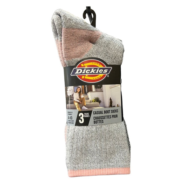 Dickies Women's  3-Pack Crew Socks 4887S