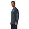 Dickies Heavyweight Logo Men's Long Sleeve Work T-Shirt WL22C - Airforce Blue