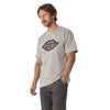 Dickies Heavyweight Logo Men's Short Sleeve Work T-Shirt WS22C - Heather Grey