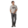 Dickies Heavyweight Logo Men's Short Sleeve Work T-Shirt WS22C - Heather Grey
