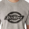 Dickies Heavyweight Logo Men's Short Sleeve Work T-Shirt WS22C - Heather Grey