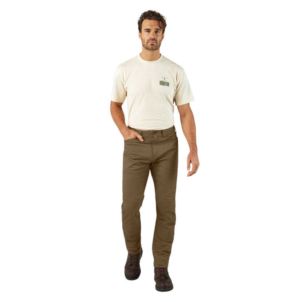 Dickies Tradebuilt Duck Canvas Double Knee Men's Work Pants A861D - Coyote Brown