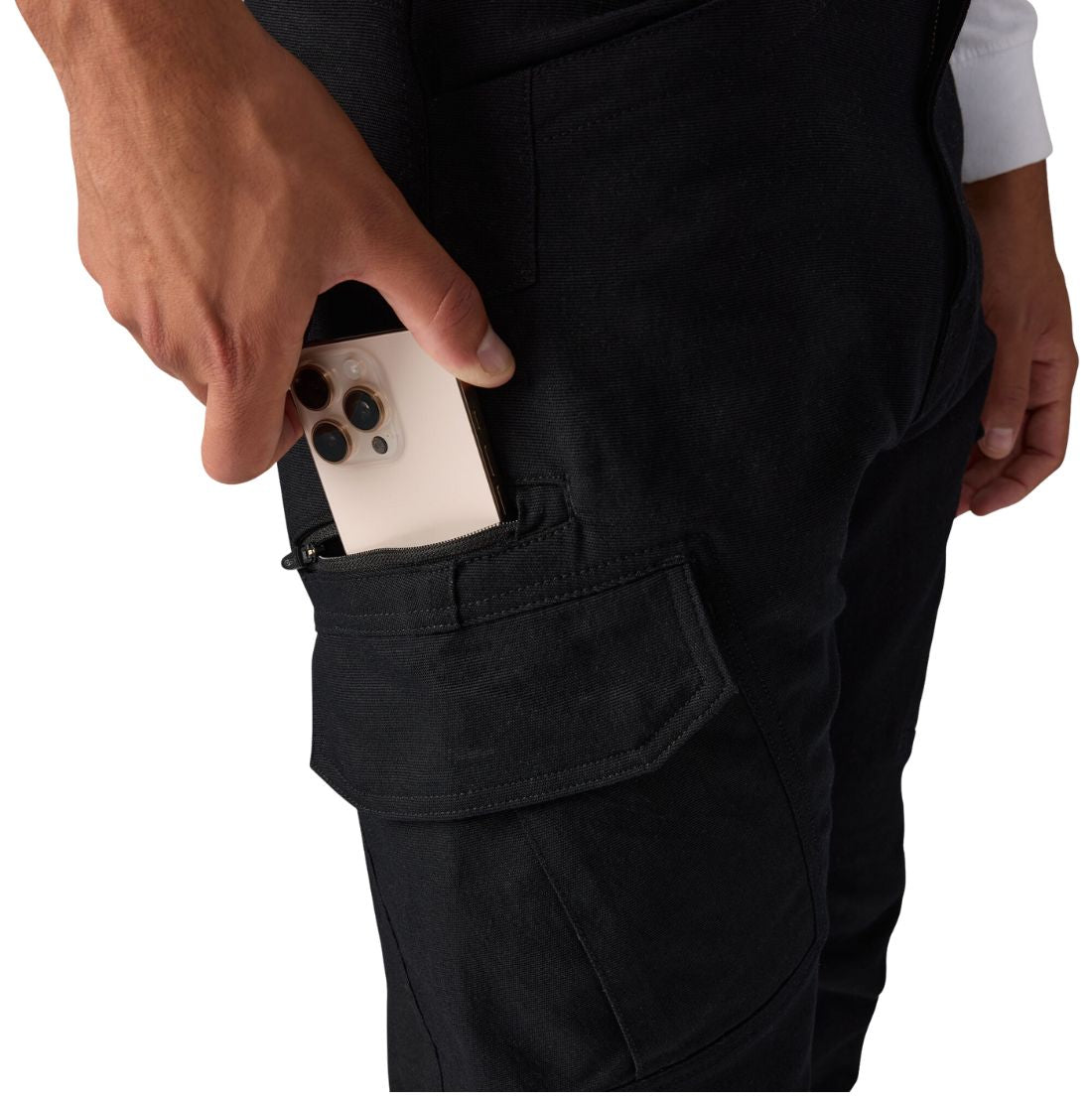 Dickies Tradebuilt Duck Canvas Men's Cargo Work Pants A861C - Black