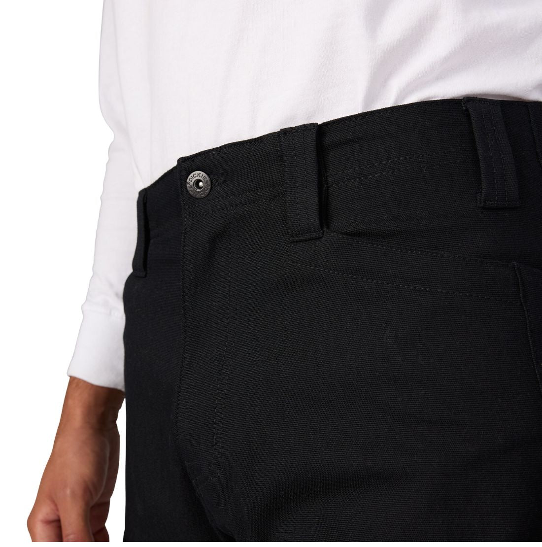 Dickies Tradebuilt Duck Canvas Men's Cargo Work Pants A861C - Black