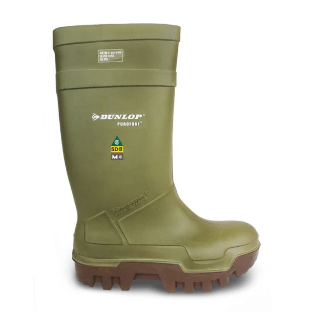 Dunlop Purofort Thermo Plus 662843 Men's Steel Toe Rubber Work Boot