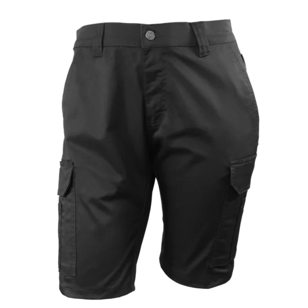 Gatts Women's Stretch Work Shorts 013EXS - Black