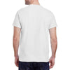 Gildan G500 Men's Short Sleeve Crew Neck T-Shirt - WHITE