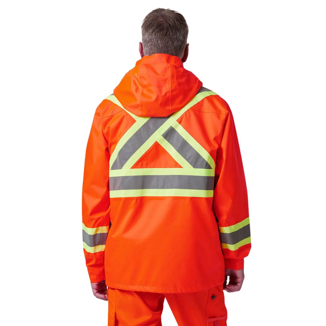 Helly Hansen Alta Hi Vis CSA Men's Waterproof Shell Jacket 71088 Ora