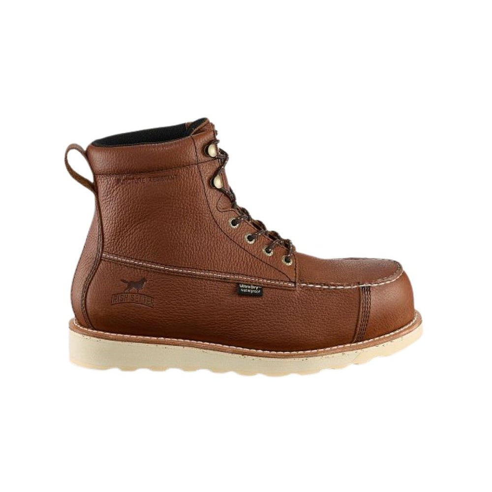 Irish Setter Wingshooter Men's 6" Wedge Composite Toe WP Work Boot R83674 - Brown