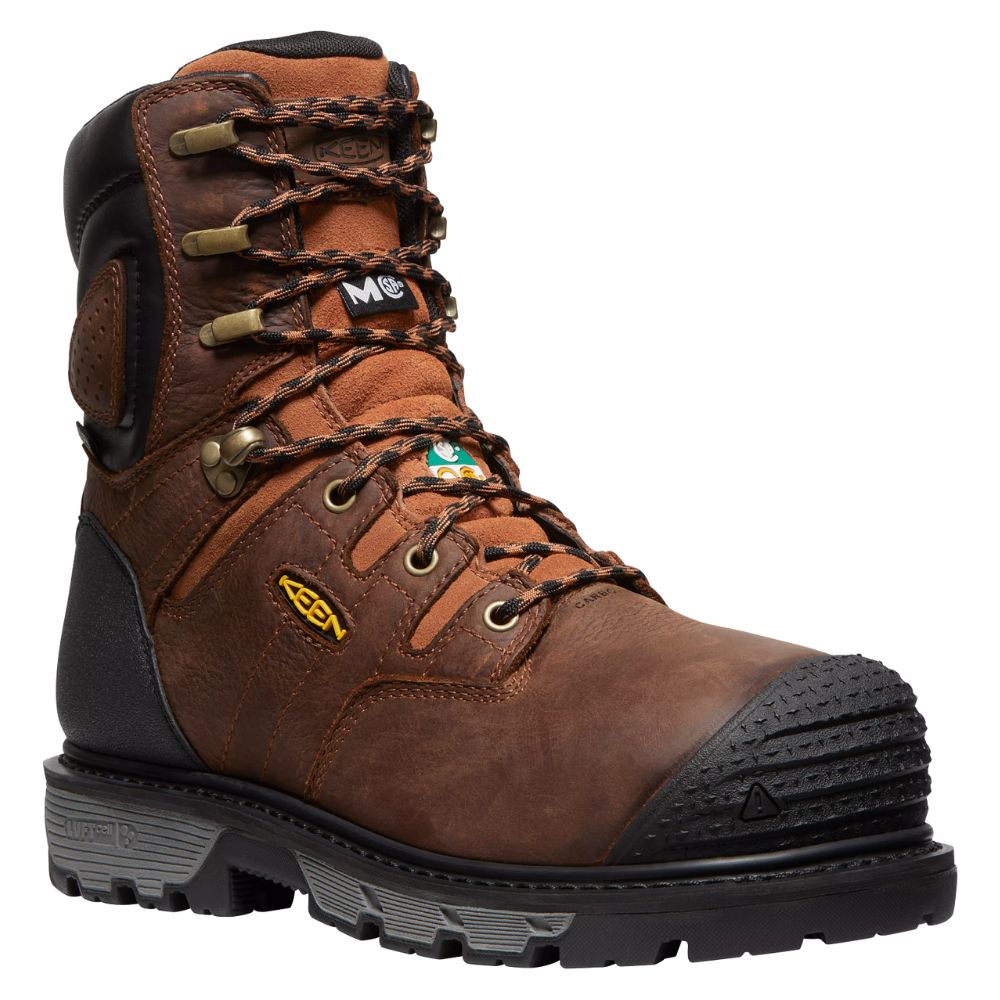Men's Black Work Boots - CSA Oshawa+ 8 WP Side Zip
