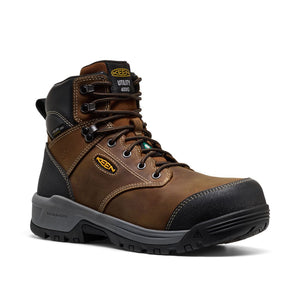 Keen Evanston Men's 6" WP Insulated Composite Toe Work Boot - 1031301 Brown
