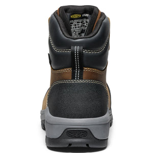 Keen Evanston Women's 6" Waterproof Composite Toe Work Boot 1029856 - Brown