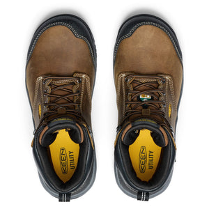 Keen Evanston Women's 6" Waterproof Composite Toe Work Boot 1029856 - Brown