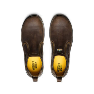 Keen Seattle Romeo Men's 6" Composite Toe Slip On Work Boot 1021337 - Brown