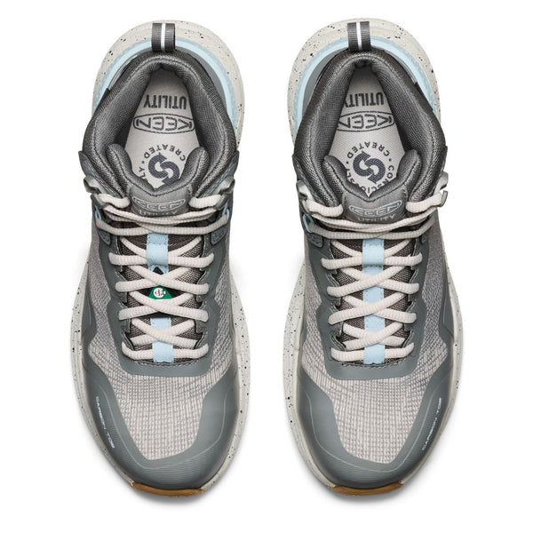 Keen Synchro Women's MID Athletic Waterproof Composite Toe Work Shoe 1030862 - Grey