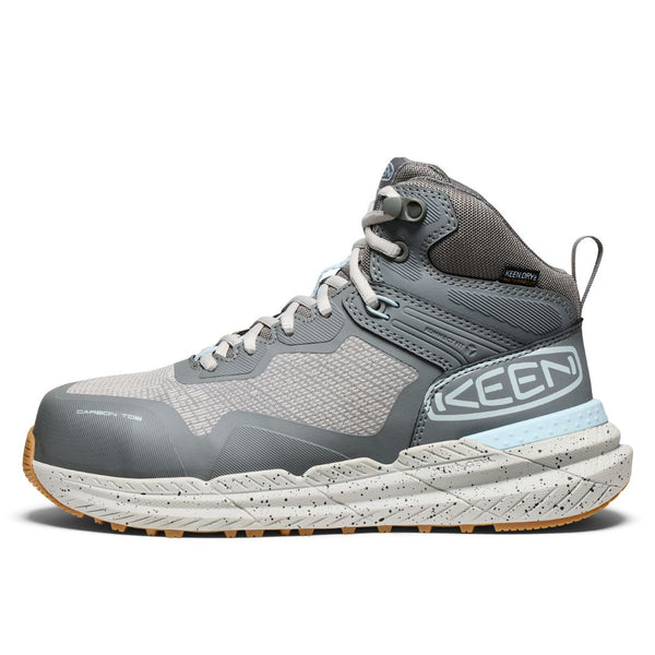 Keen Synchro Women's MID Athletic Waterproof Composite Toe Work Shoe 1030862 - Grey