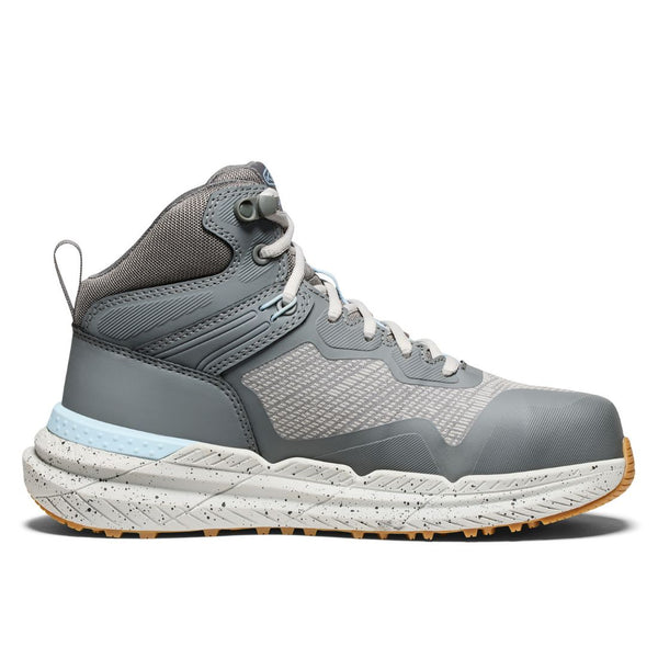 Keen Synchro Women's MID Athletic Waterproof Composite Toe Work Shoe 1030862 - Grey