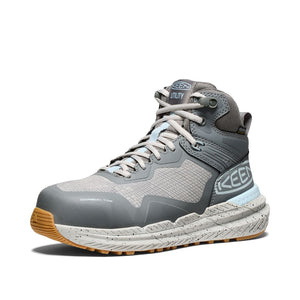 Keen Synchro Women's MID Athletic Waterproof Composite Toe Work Shoe 1030862 - Grey