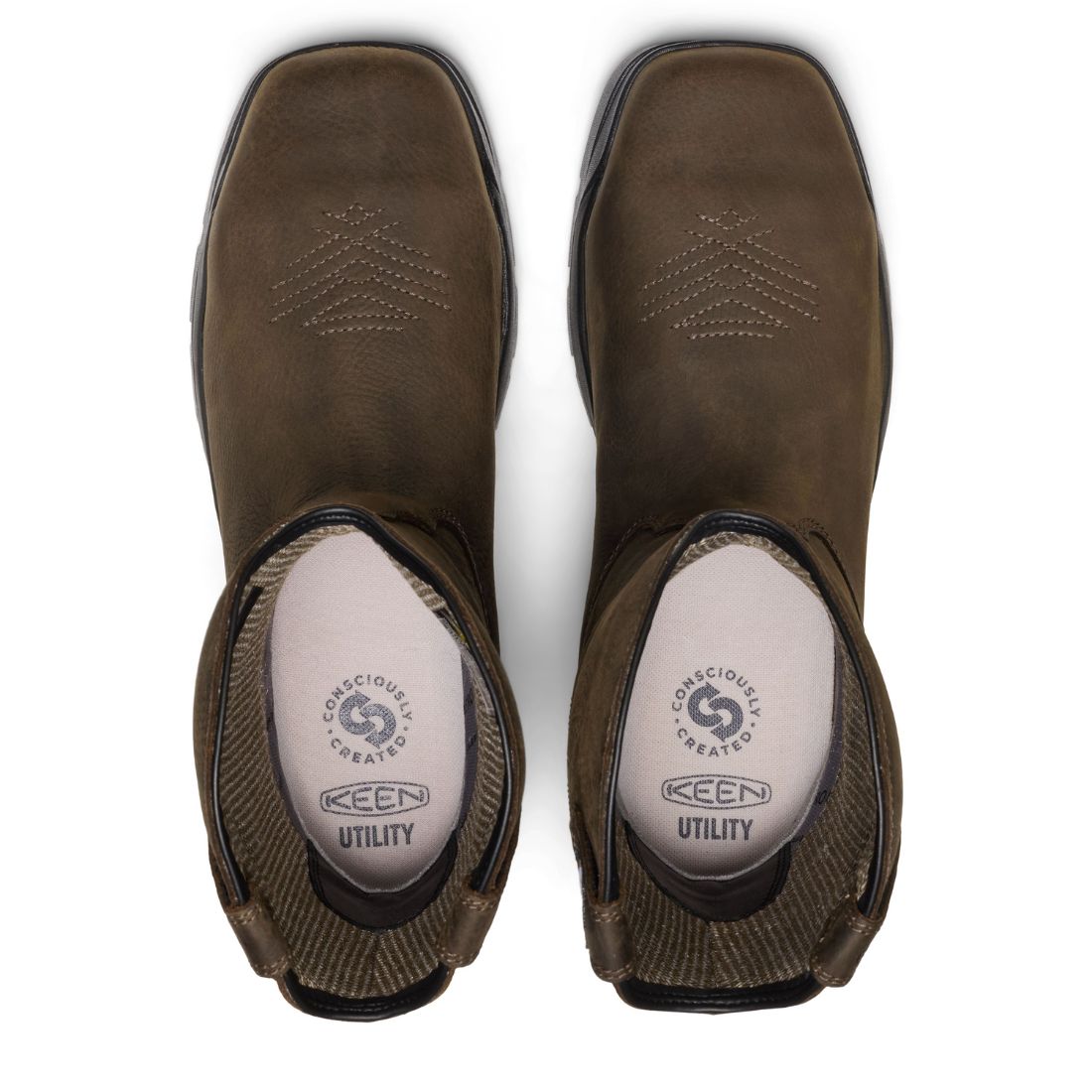 Keen Flatland Wellington Men's Pull-On Waterproof Internal MET Guard C