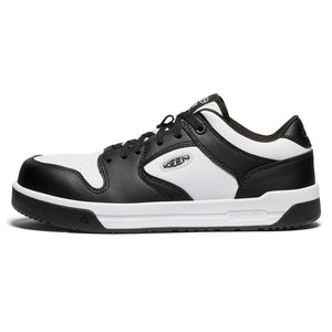 Keen Overton Men's Composite Toe Athletic Work Shoe - 1029857 White/Black