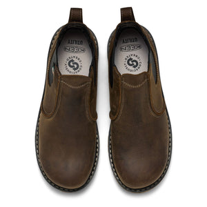 Keen San Jose 90° Heel Men’s 6” Composite Toe Pull-On Work Boot 1030650 - Brown