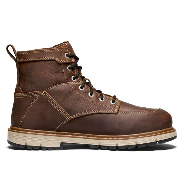 Keen San Jose 90° Heel Men’s 6” Waterproof Aluminum Toe Work Boot 1029864 - Brown