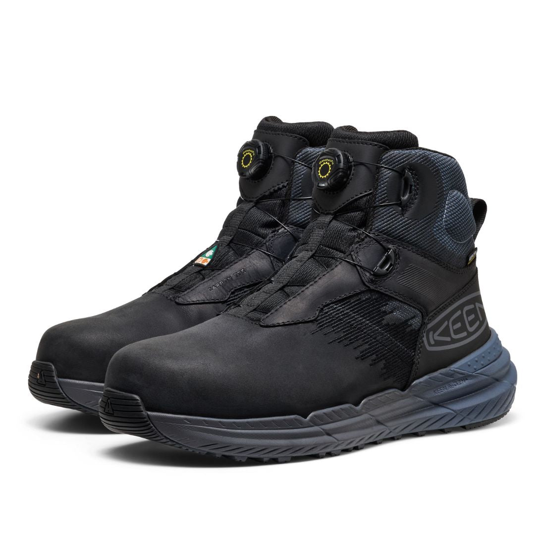 スレンダートーン Keen Snapline MID Men's Athletic KEEN.RATCHETFIT WP Composite Toe Work