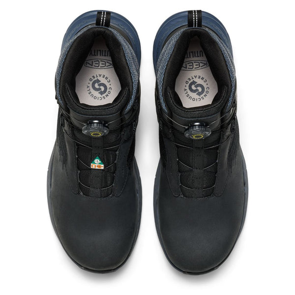 Keen Snapline MID Men's Athletic KEEN.RATCHETFIT WP Composite Toe Work Shoe 1031646
