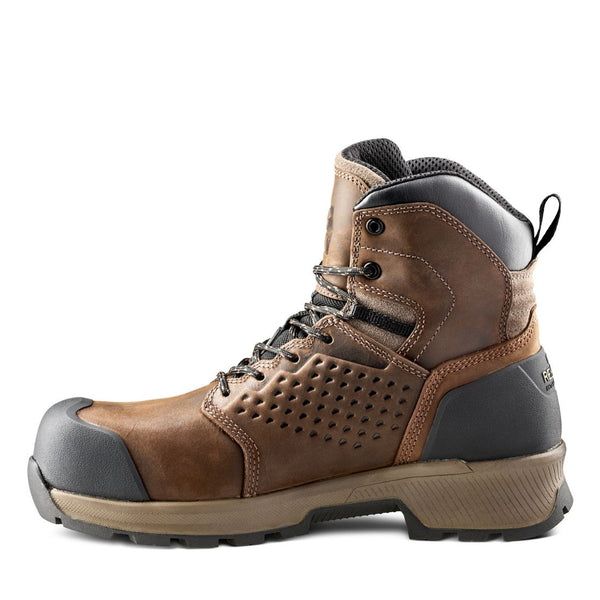 Kodiak Berg Men's 6" Waterproof Composite Toe Work Boot 1001DB - Brown