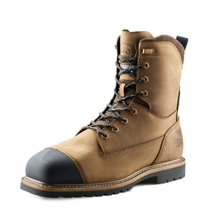 Kodiak Lundbreck 8" Men's Waterproof Composite Toe Work Boot 1167BN - Dark Brown