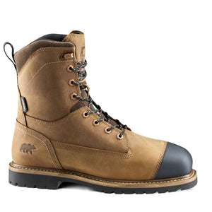 Kodiak Lundbreck 8" Men's Waterproof Composite Toe Work Boot 1167BN - Dark Brown