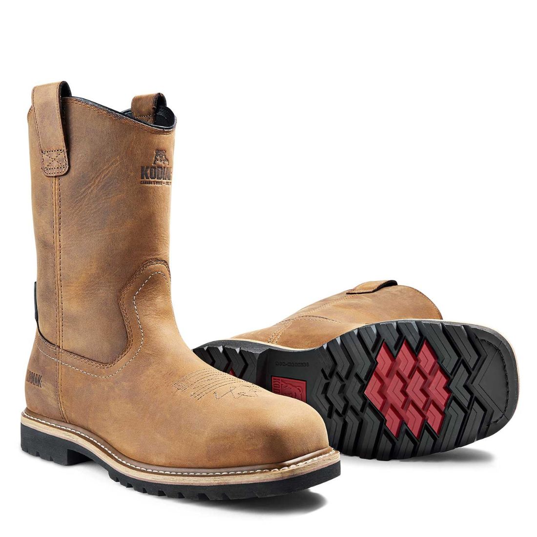 Kodiak Lundbreck Unisex Waterproof Pull-On Composite Toe Work Boot 837