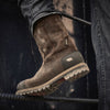 Kodiak Lundbreck Shield Men's Waterproof Pull-On Composite Toe Work Boot 1303DB - Dark Brown