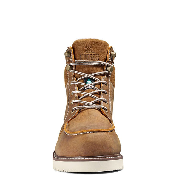 Kodiak McKinney Men's 6" Wedge Composite Toe Work Boot KD0A834QFWE - Brown