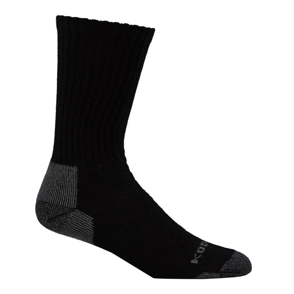 Kodiak Men's 3-PK Cotton Work Socks - Black | Work Authority