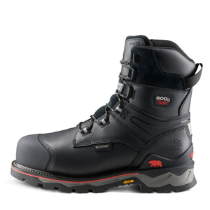 Kodiak Neragon Arctic Men's 8" Waterproof Insulated Composite Toe Work Boot 1095BK - Black