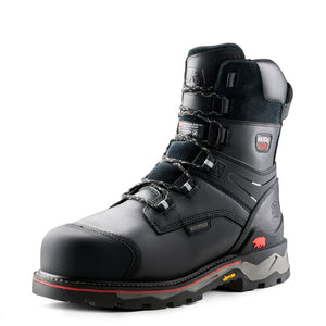 Kodiak Neragon Arctic Men's 8" Waterproof Insulated Composite Toe Work Boot 1095BK - Black