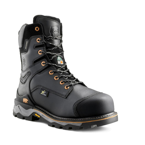 Kodiak Neragon Men's 8" Internal MET Guard Waterproof Composite Toe Work Boot 1305BK - Black