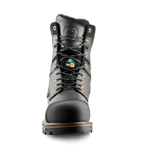 Kodiak Neragon Men's 8" Internal MET Guard Waterproof Composite Toe Work Boot 1305BK - Black