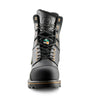 Kodiak Neragon Men's 8" Internal MET Guard Waterproof Composite Toe Work Boot 1305BK - Black