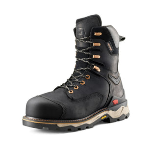 Kodiak Neragon Men's 8" Waterproof Composite Toe Work Boot 1304BK - Black