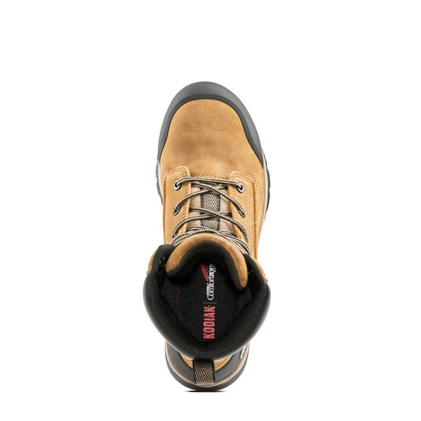 Kodiak Quest Bound Women's 8" Waterproof Composite Toe Work Boot 1309TN - Tan